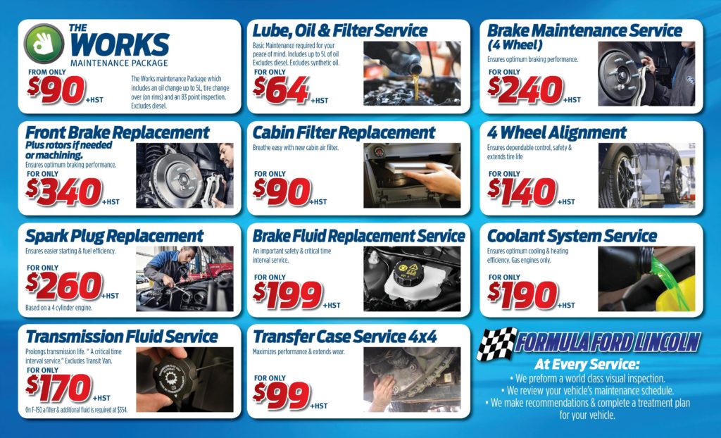 Formula Ford Service