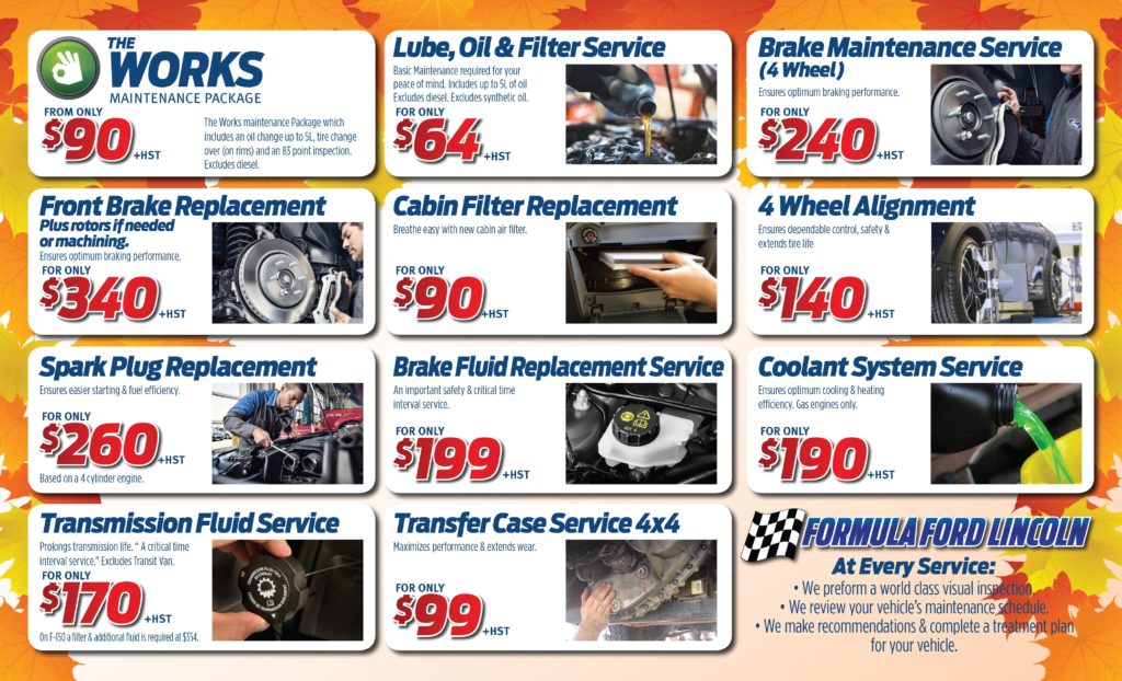 Formula Ford Service