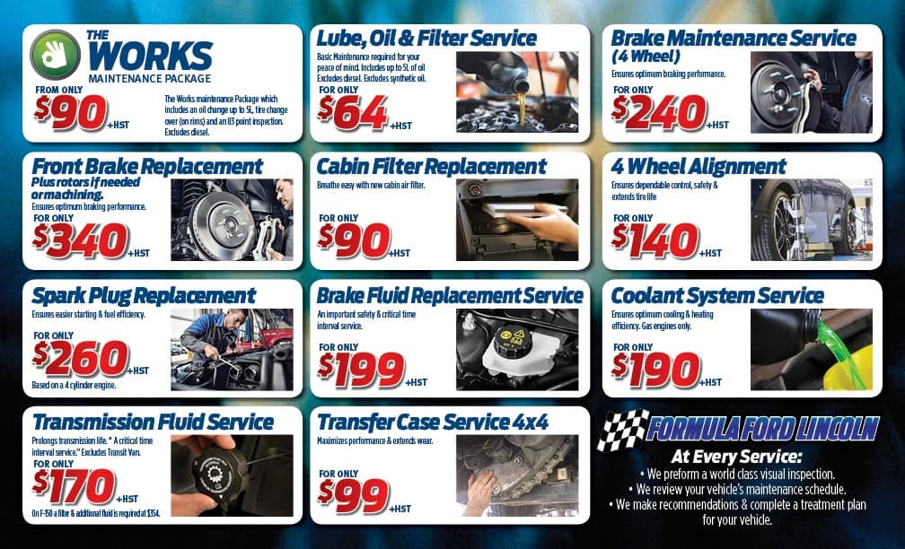 Formula Ford Service