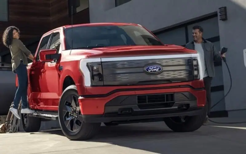 2025 Red Ford F-150 Lightning