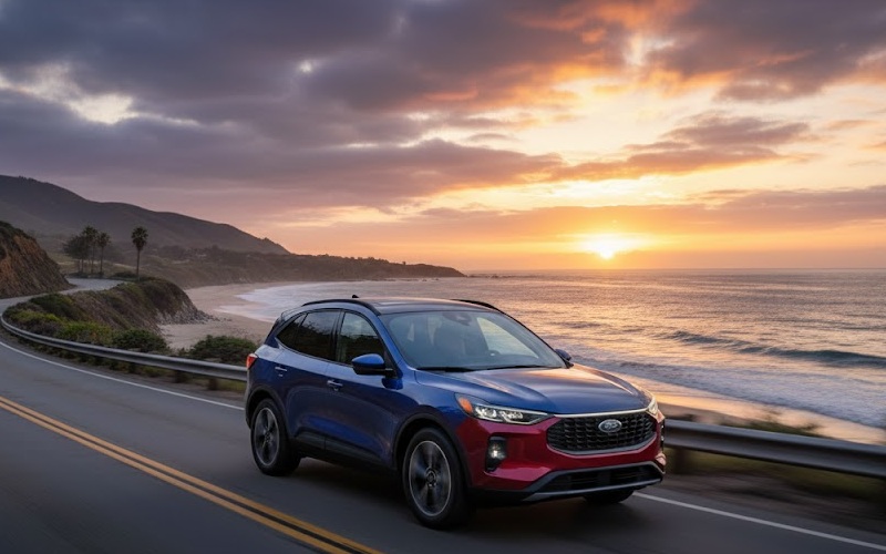 2025 Blue Ford Escape
