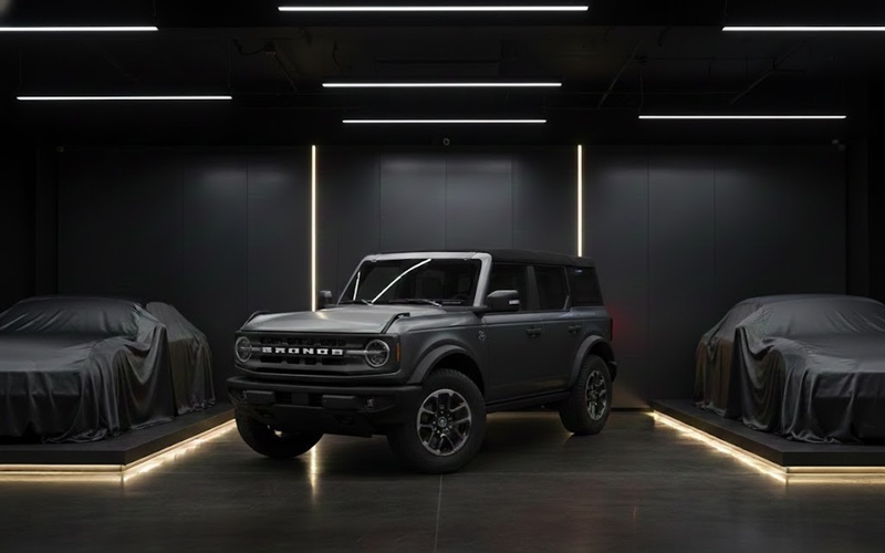 2026 Grey Ford Bronco Outer Banks