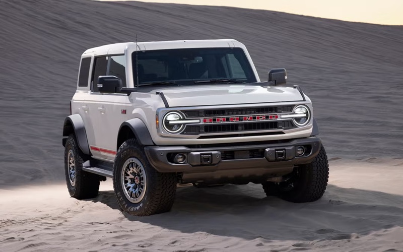 2026 White Ford Bronco